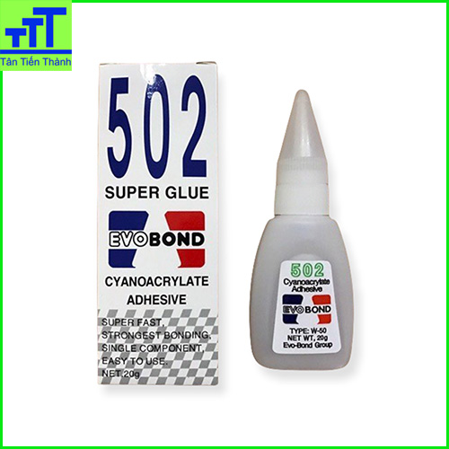 Keo 502 evobond không khói nắp trong Keo 502 evobond không khói nắp trong