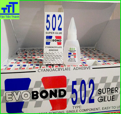 Keo 502 dán mica không khói evobond Keo 502 dán mica không khói evobond