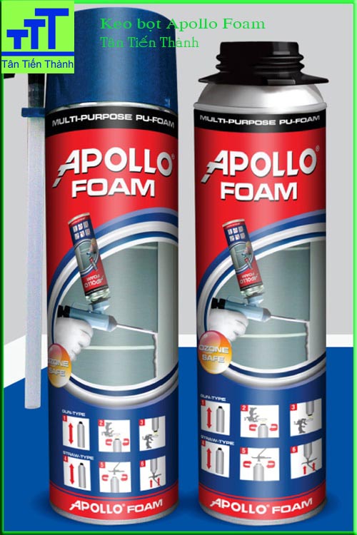 Keo bọt nở apollo foam chính hãng KEO BỌT NỞ APOLLO FOAM CHÍNH HÃNG TẠI HÀ NỘI