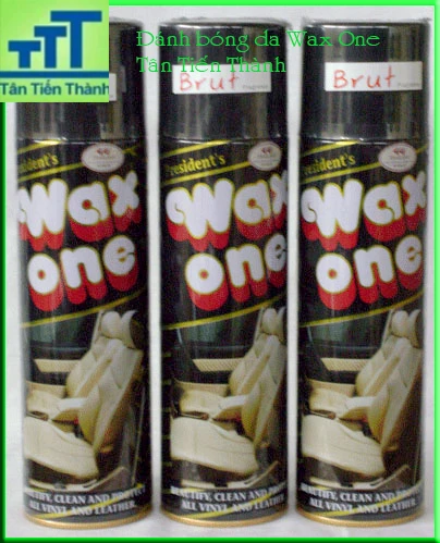Bình xịt đánh bóng da taplo, gỗ, nhựa Waxone Bình xịt đánh bóng da taplo, gỗ, nhựa Waxone