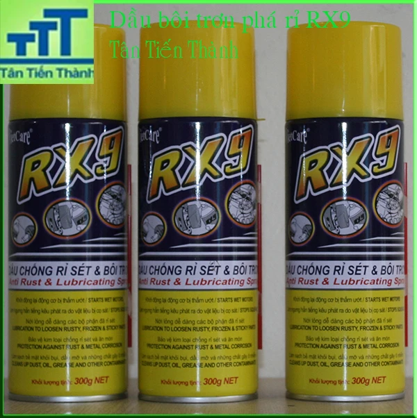 DẦU BÔI TRƠN VÀ CHỐNG RỈ SÉT RX9 DẦU BÔI TRƠN VÀ CHỐNG RỈ SÉT RX9