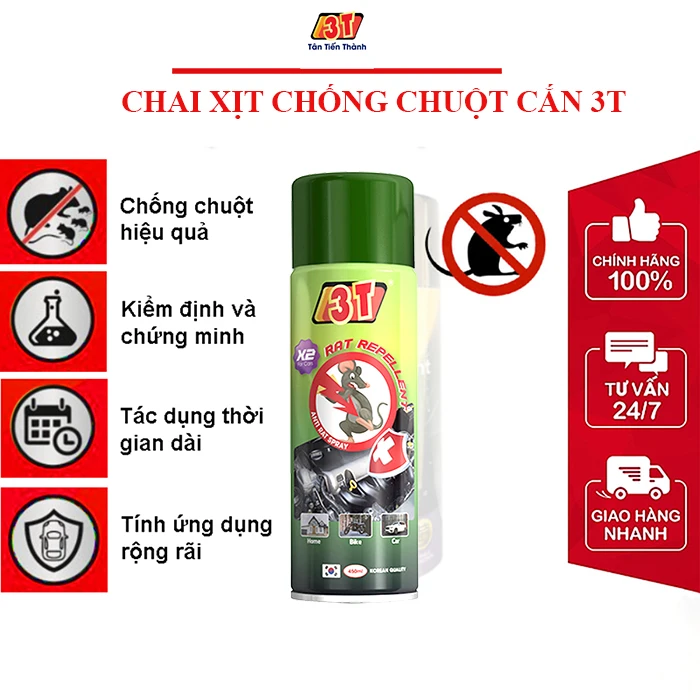chai xịt chuột 3t chính hãng chai xịt chuột 3t chính hãng