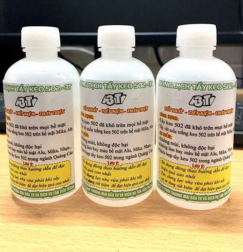 dung dịch tẩy keo 502 alu mica 3t dung dịch tẩy keo 502 alu mica 3t