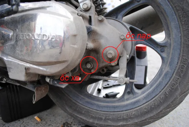 hướng dẫn thay nhớt hộp số lap xe tay ga hướng dẫn thay nhớt hộp số lap xe tay ga