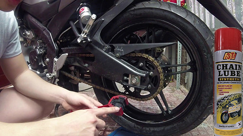 Chai dưỡng sên xe 3T Chain lube Chai dưỡng sên xe 3T Chain lube
