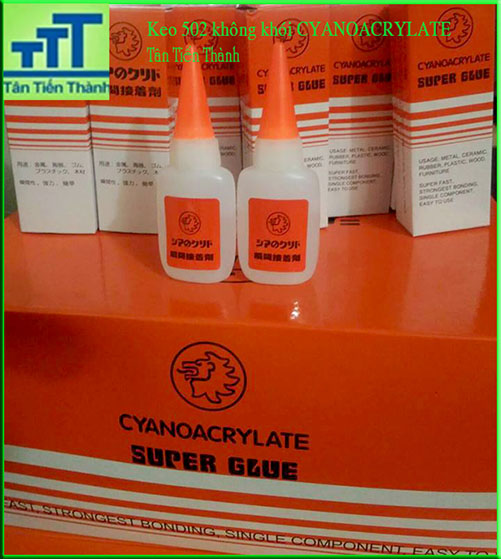 keo 502 dán mica sư tử cam KEO 502 dán mica không mốc trắng