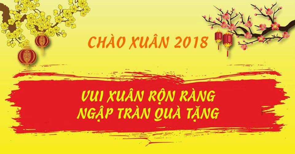 Khuyến mại đầu xuân Mậu Tuất 2018
