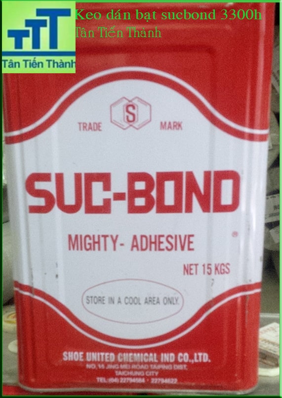 Keo dán bạt nối bạt sucbond 3300h Keo dán bạt sucbond 3300h